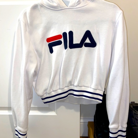 Fila cropped hoodie - Picture 1 of 3